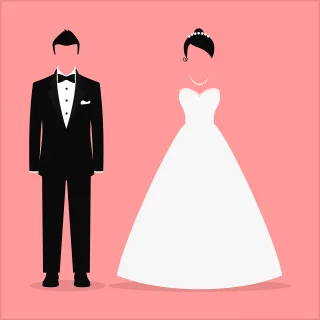 Man Business Suit Stickdatei