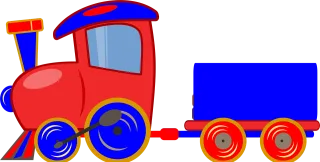 Train Carriage Toy Stickdatei