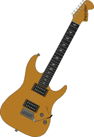 Guitar Musical Instrument Stickdatei