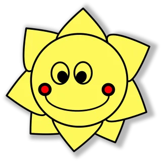 Sun Smile Shine Stickdatei