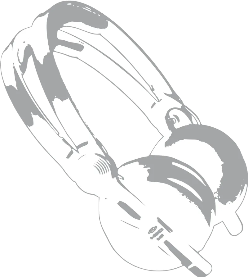 Headphones Headset Music Stickdatei – Musik