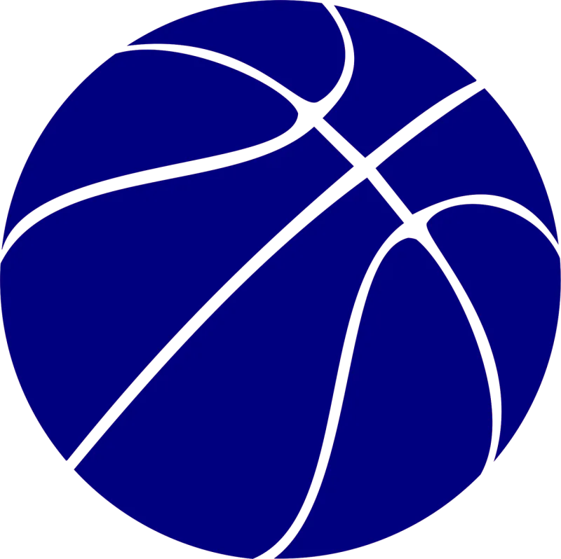 Basketball Sport Blue Stickdatei – Sport