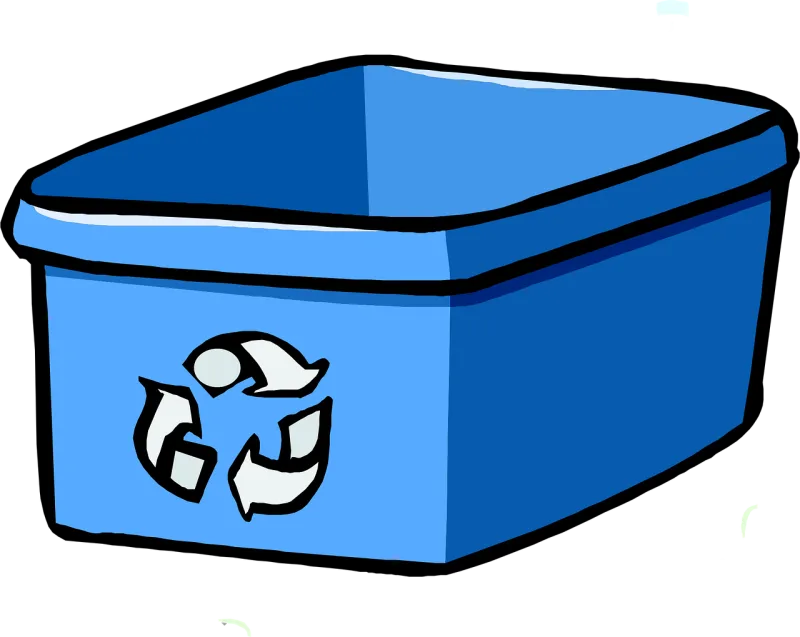 Bin Box Recycle Stickdatei – Sport