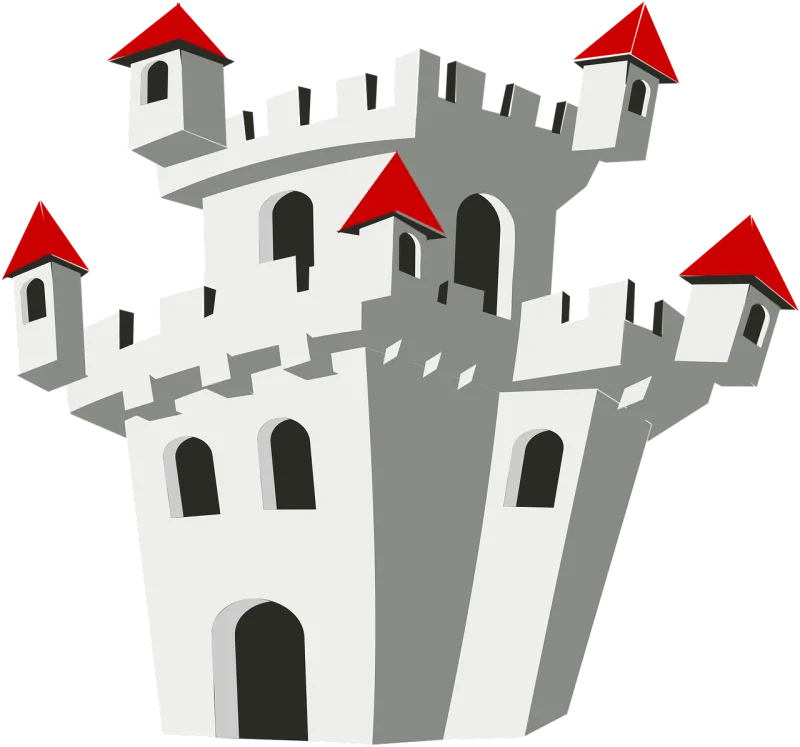 Castle Palace Chateau Stickdatei – Kinder