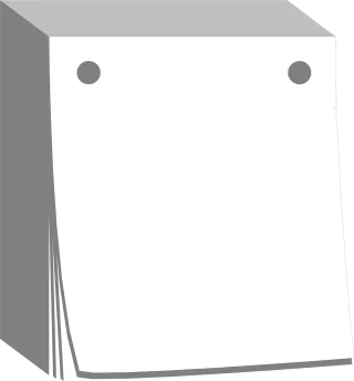 Date Calendar Blank Stickdatei