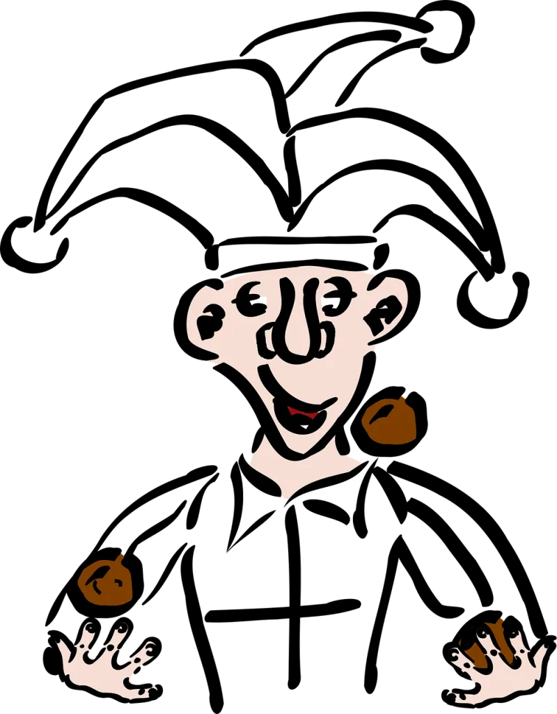 Joker Juggling Hat Stickdatei – Weihnachten