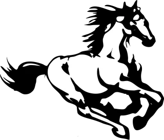 Horse Running Fast Stickdatei