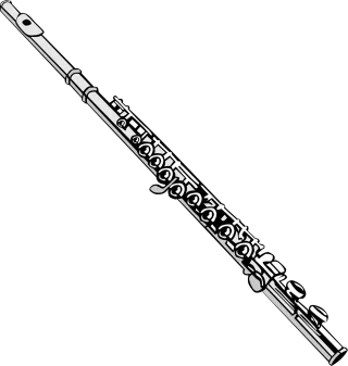 Flute Music Classic Stickdatei