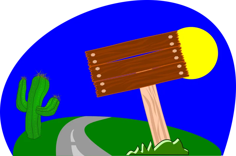 Landscape Road Nature Stickdatei – Natur