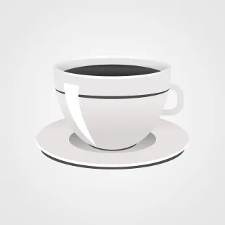 Coffee Cup Porcelain Stickdatei
