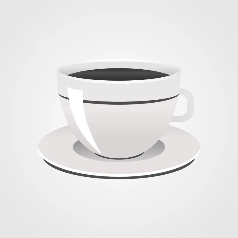 Coffee Cup Porcelain Stickdatei – Essen & Trinken