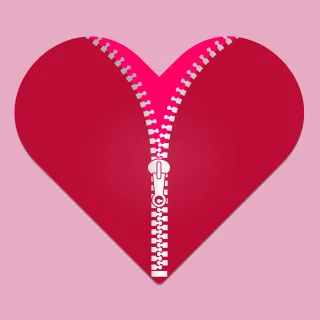 Love Romance Heart Stickdatei