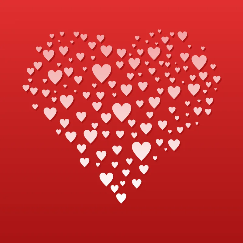 Love Romance Heart Stickdatei – Herzen & Liebe