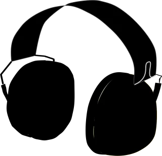 Headphones Head speakers Head phones Stickdatei