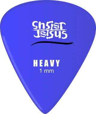 Guitar Pick 1 mm Stickdatei