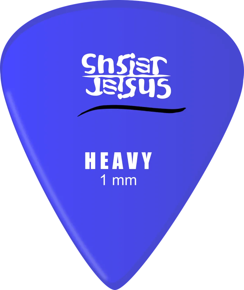Guitar Pick 1 mm Stickdatei – Musik