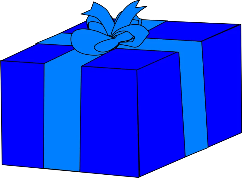 Gift Present Wrapped Stickdatei – Weihnachten
