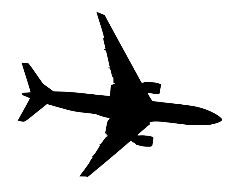 Airplane Flight Aeroplane Stickdatei – Fahrzeuge