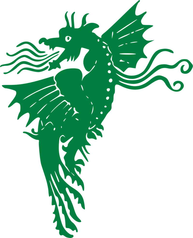 Dragon Green Flying Stickdatei – Fahrzeuge