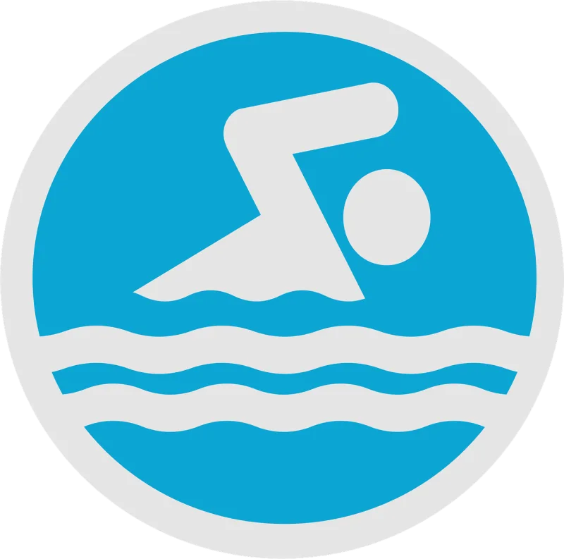 Swim Nature Water Stickdatei – Natur