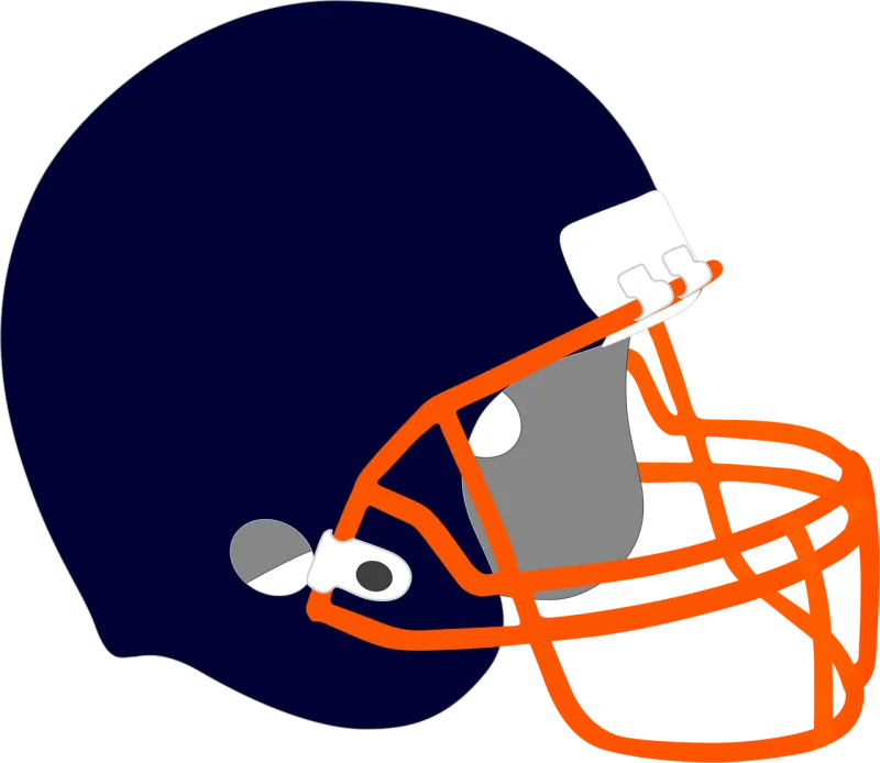 Helmet Protection Football Stickdatei – Sport