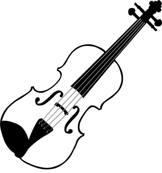 Violin Music Classical Stickdatei