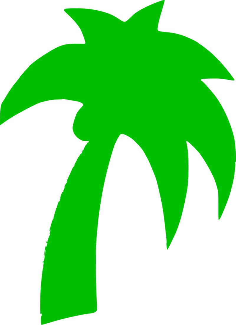 Palm Tree Nature Stickdatei – Natur