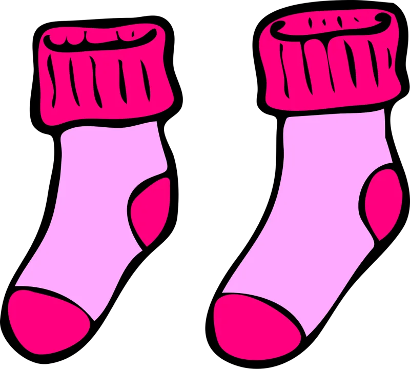 Socks Cute Pink Stickdatei – Weihnachten