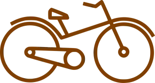 Bike Bicycle Pictogram Stickdatei