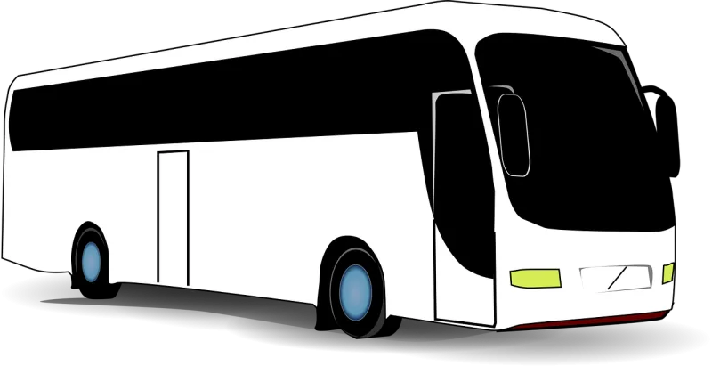 Bus Travel Black windows Stickdatei – Fahrzeuge