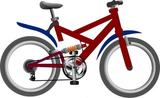 Bike Bicycle Spring core Stickdatei