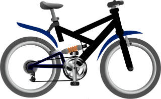 Bike Bicycle Spring core Stickdatei