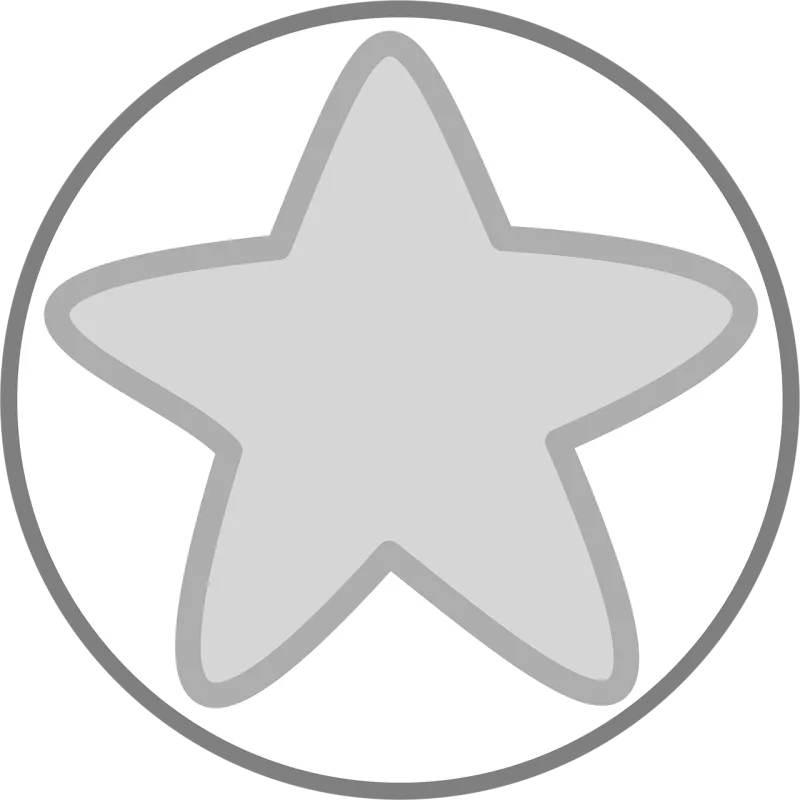 Star Circle Icon Stickdatei – Weihnachten
