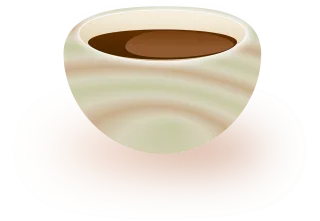Cup Coffee Black tea Stickdatei