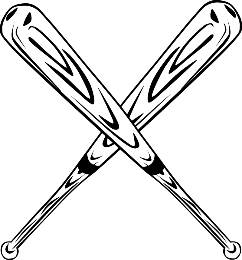 Baseball bat Bat Baseball Stickdatei – Sport