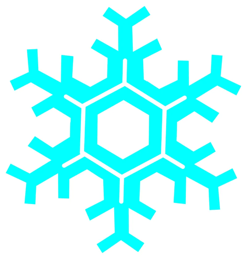 Snowflake Snow Winter Stickdatei – Weihnachten