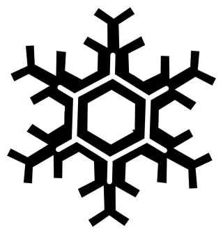 Snowflake Snow Nature Stickdatei
