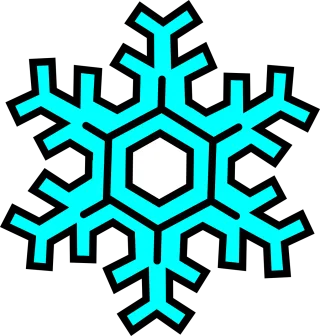 Snowflake Snow Winter Stickdatei
