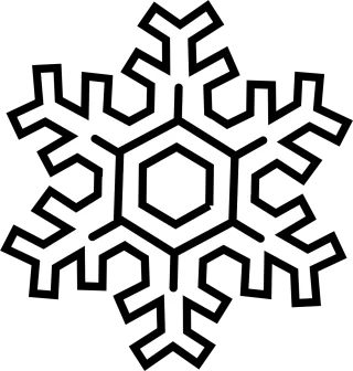 Snowflake Snow Nature Stickdatei