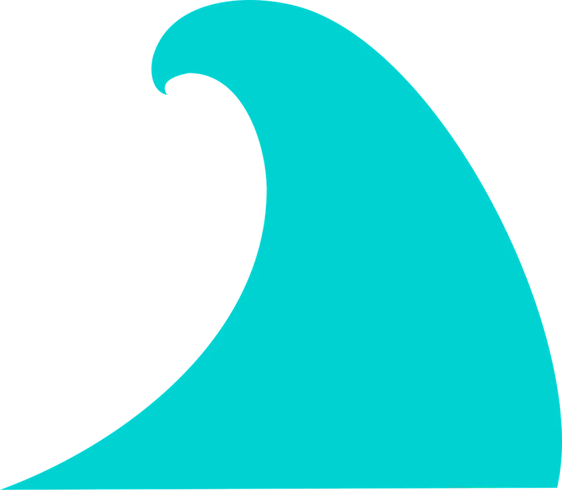Wave Nature Ocean Stickdatei – Sport