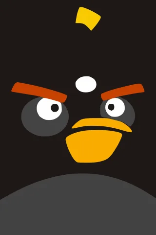 Penguin Cartoon Aggressive Stickdatei