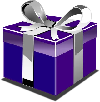 Present Ribbon Gift Stickdatei