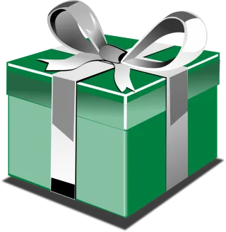 Present Ribbon Gift Stickdatei