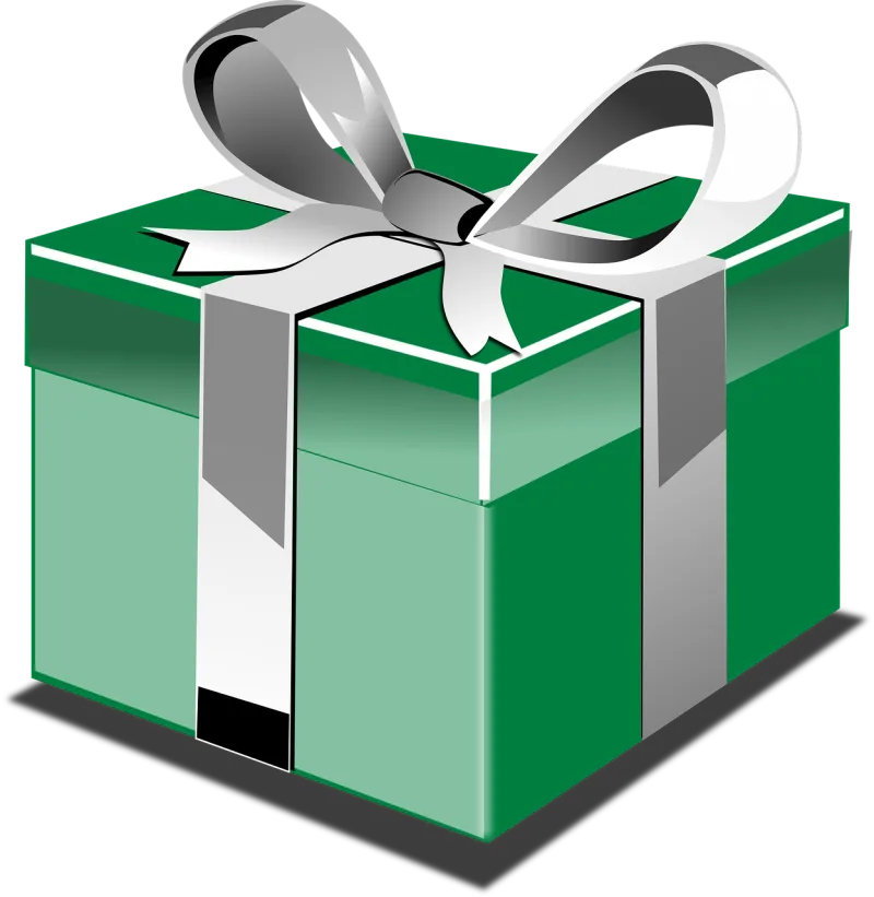 Present Ribbon Gift Stickdatei – Herzen & Liebe