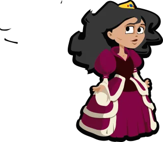 Queen Princess Pink Stickdatei