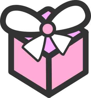 Present Gift Bow Stickdatei