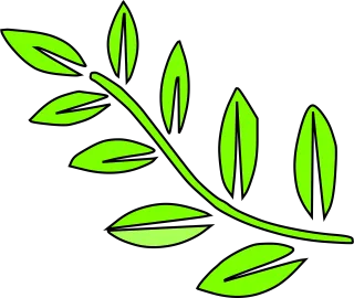 Leaf Twig Plant Stickdatei – Natur