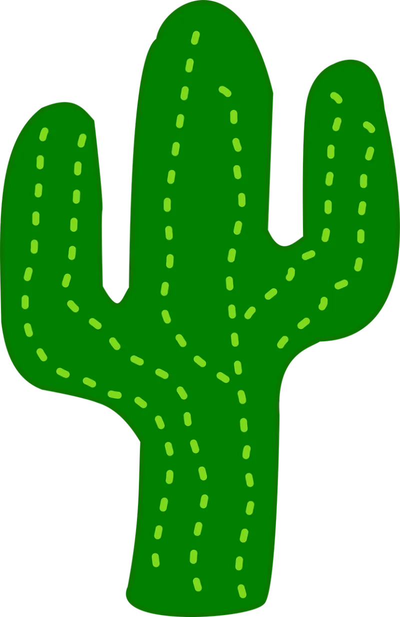 Cactus Flora Desert Stickdatei – Natur