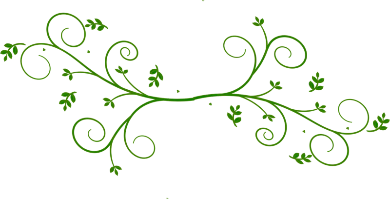 Floral design Green Leaves Stickdatei – Weihnachten