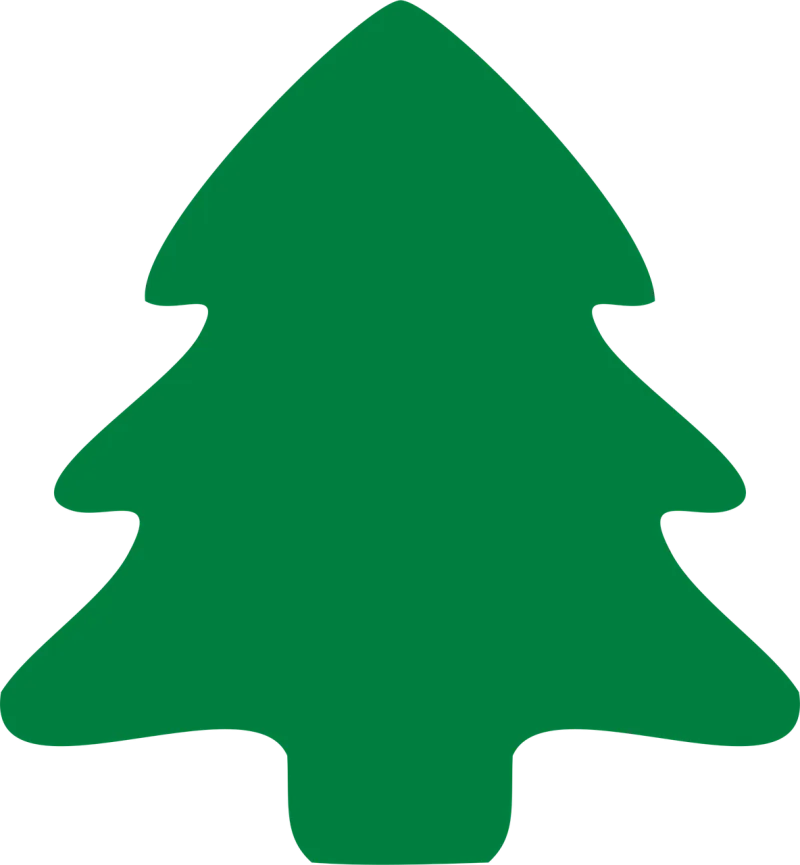 Fir tree Christmas Evergreen Stickdatei – Weihnachten